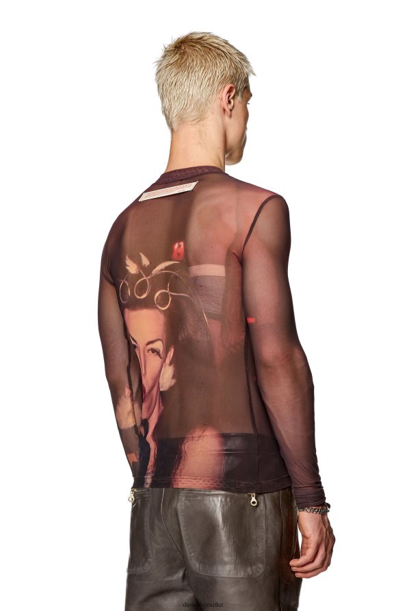 Diesel pr-t-sielar-дълъг мъже FTRH4D254 облекло виолетово