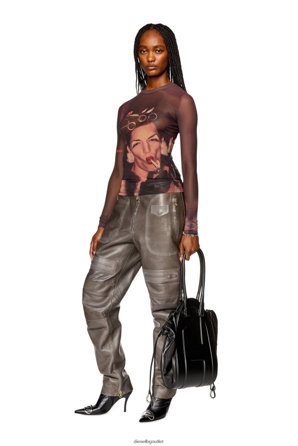 Diesel pr-t-sielar-дълъг мъже FTRH4D254 облекло виолетово