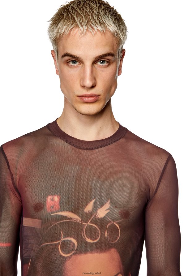 Diesel pr-t-sielar-дълъг мъже FTRH4D254 облекло виолетово