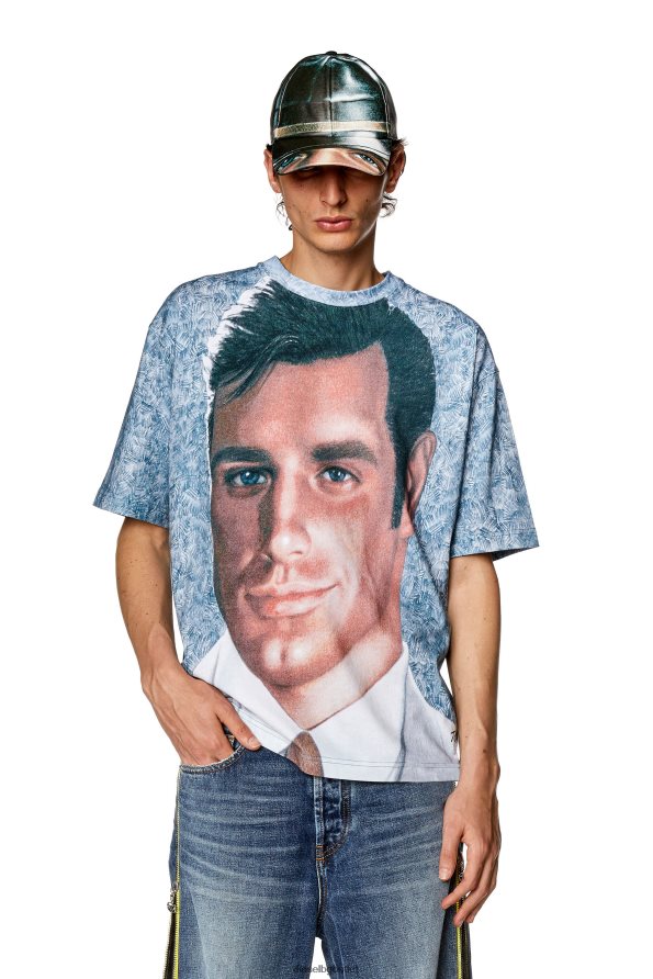 Diesel pr-t-wash-23 мъже FTRH4D246 облекло лазурен