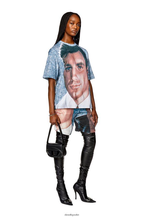 Diesel pr-t-wash-23 мъже FTRH4D246 облекло лазурен