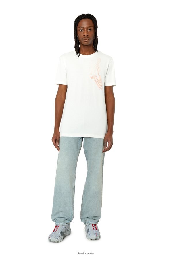 Diesel t-diegor-g3 мъже FTRH4D182 облекло бяло