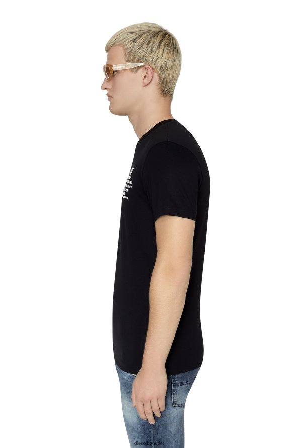 Diesel t-diegor-k51 мъже FTRH4D180 облекло черен