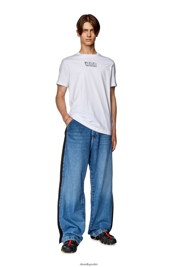 Diesel t-diegor-l15 мъже FTRH4D281 облекло бяло