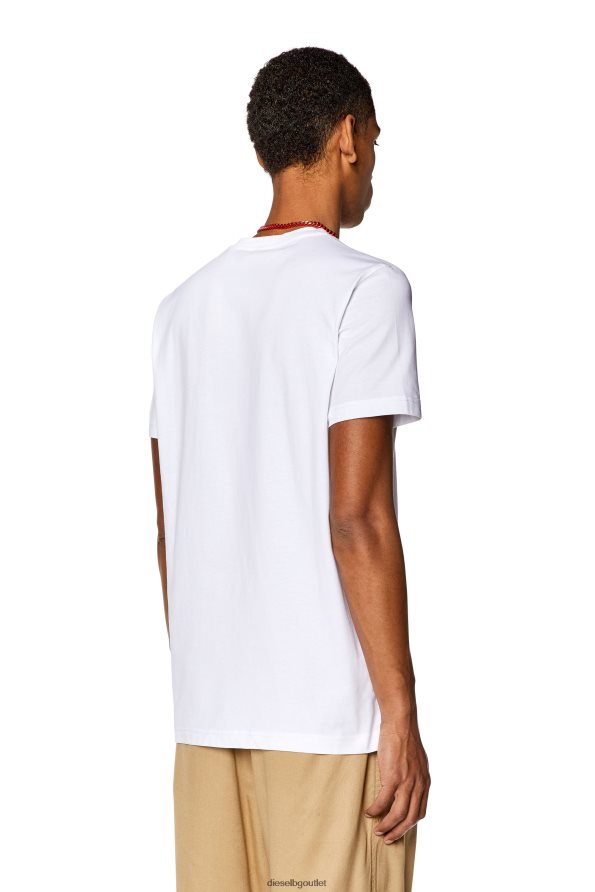 Diesel t-diegor-l4 мъже FTRH4D243 облекло бяло