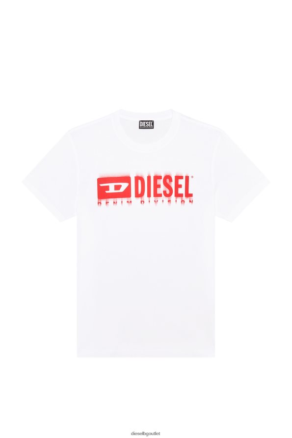Diesel t-diegor-l6 мъже FTRH4D245 облекло бяло