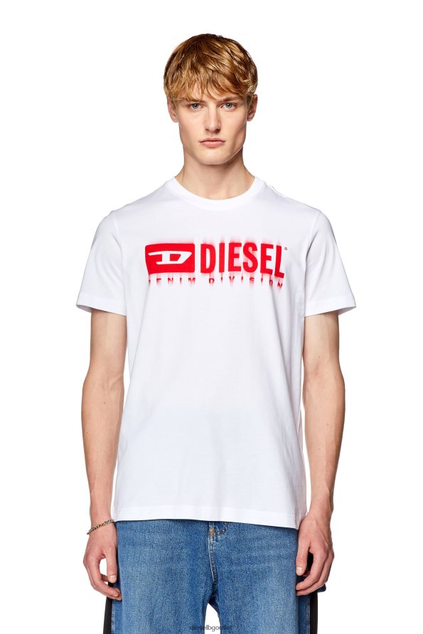 Diesel t-diegor-l6 мъже FTRH4D245 облекло бяло