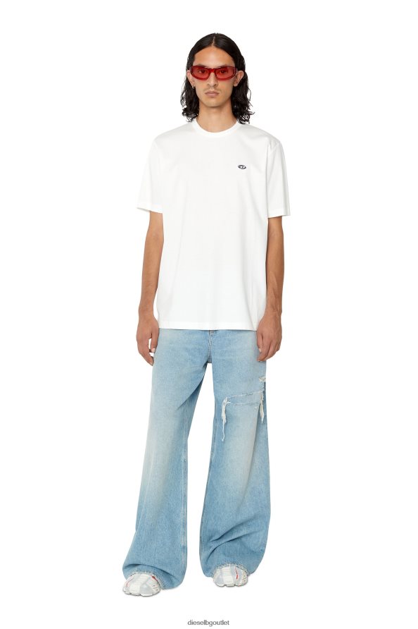 Diesel t-просто-doval-pj мъже FTRH4D249 облекло бяло