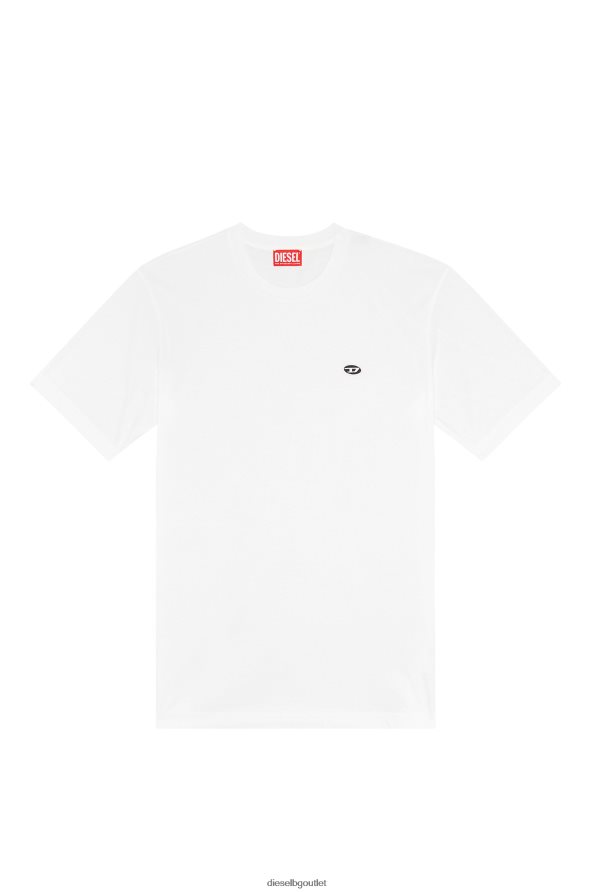 Diesel t-просто-doval-pj мъже FTRH4D249 облекло бяло