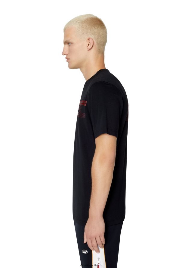 Diesel t-просто-e19 мъже FTRH4D234 облекло черен