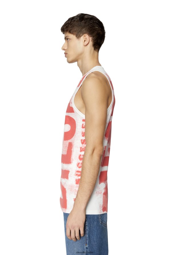 Diesel t-повдигане-e1 мъже FTRH4D202 облекло бяло