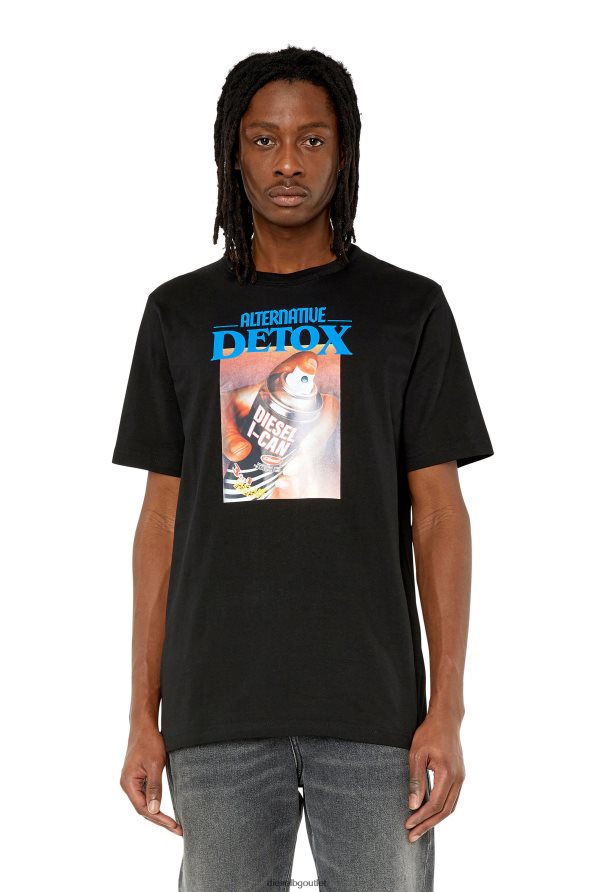 Diesel t-просто-g4 мъже FTRH4D177 облекло черен