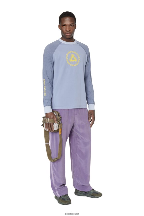 Diesel t-juslan-ls мъже FTRH4D201 облекло светло синьо