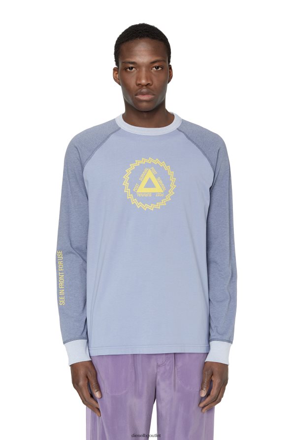 Diesel t-juslan-ls мъже FTRH4D201 облекло светло синьо