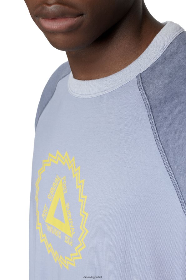 Diesel t-juslan-ls мъже FTRH4D201 облекло светло синьо