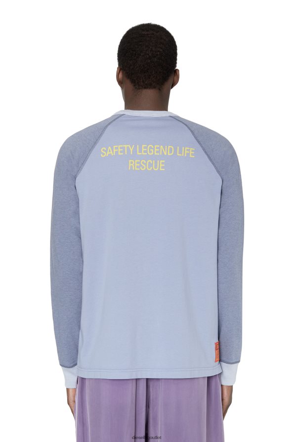 Diesel t-juslan-ls мъже FTRH4D201 облекло светло синьо