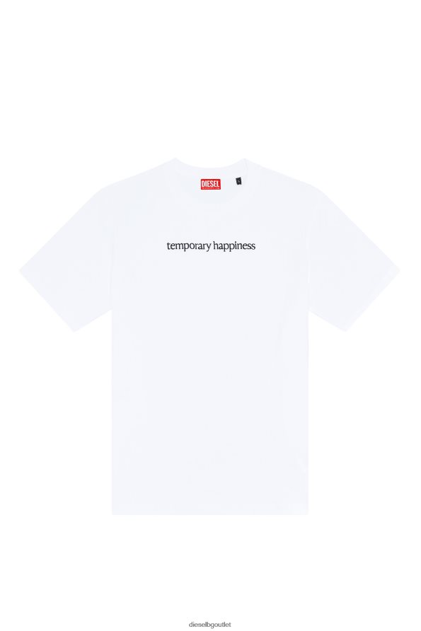 Diesel t-просто-l7 мъже FTRH4D258 облекло бяло