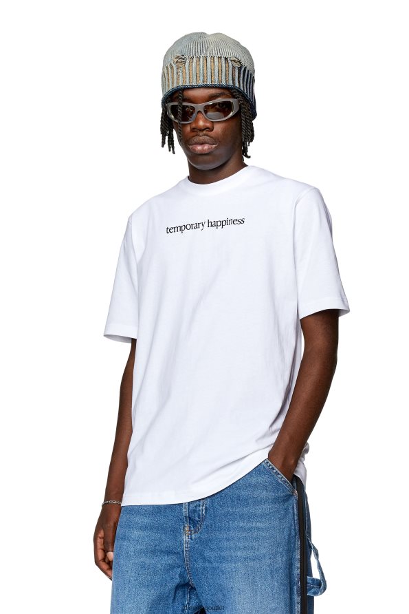 Diesel t-просто-l7 мъже FTRH4D258 облекло бяло