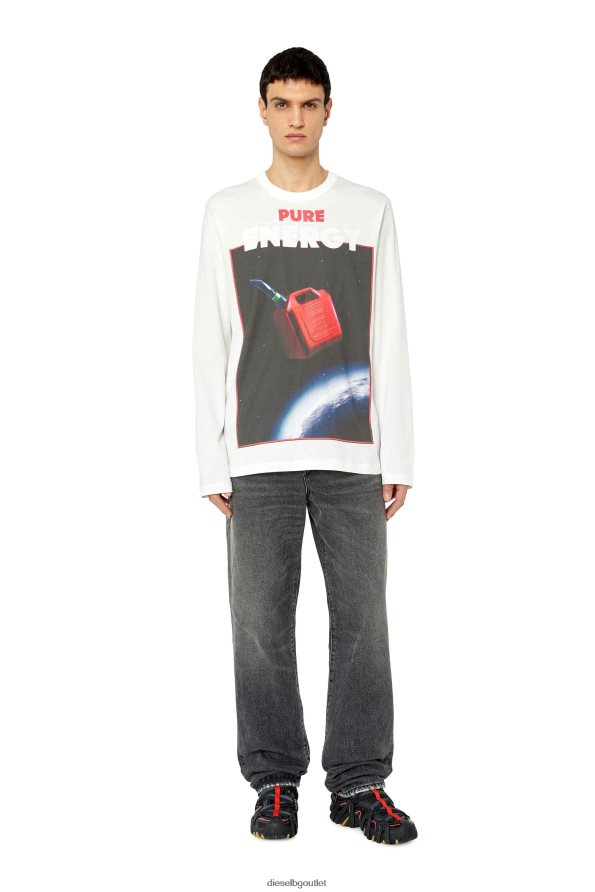 Diesel t-кран-ls-g4 мъже FTRH4D236 облекло бяло