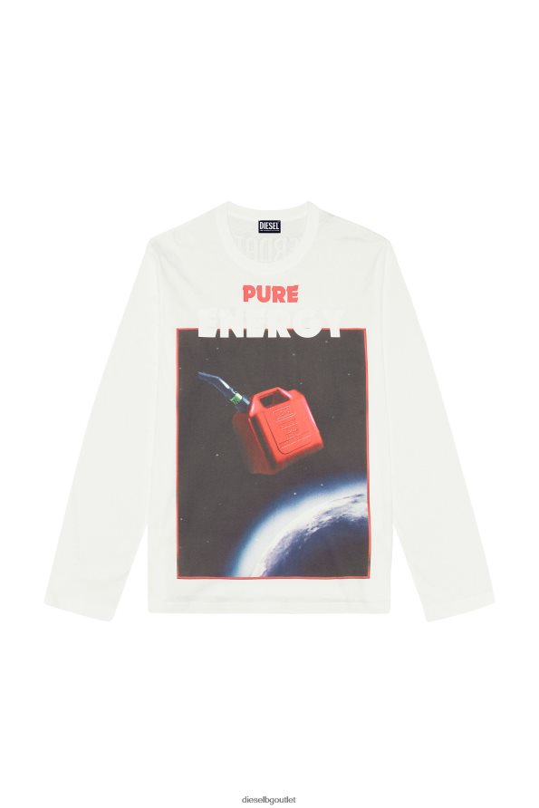 Diesel t-кран-ls-g4 мъже FTRH4D236 облекло бяло