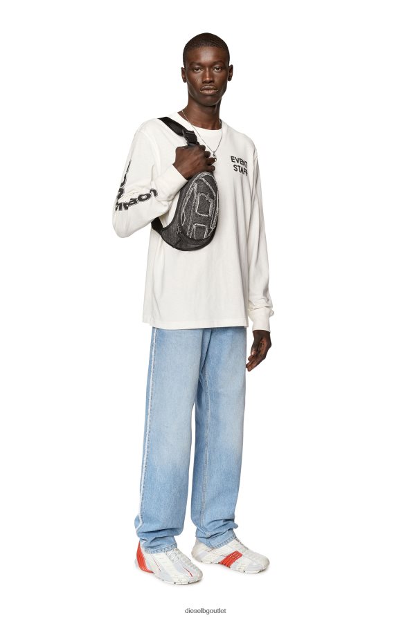 Diesel t-просто-ls-l3 мъже FTRH4D264 облекло бяло