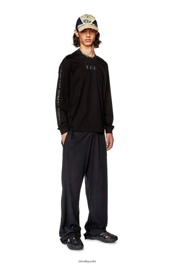 Diesel t-трябва-ls-l4 мъже FTRH4D280 облекло черен