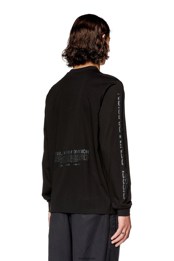 Diesel t-трябва-ls-l4 мъже FTRH4D280 облекло черен