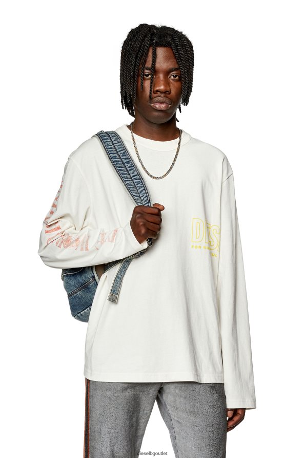 Diesel t-кран-ls-l5 мъже FTRH4D278 облекло бяло