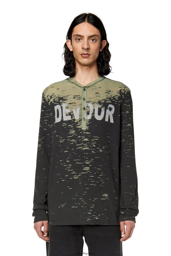 Diesel t-mata-h1 мъже FTRH4D238 облекло черен