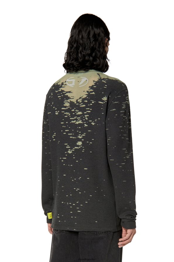 Diesel t-mata-h1 мъже FTRH4D238 облекло черен