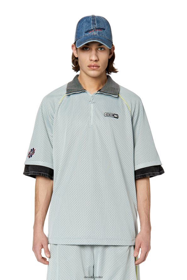 Diesel t-mec мъже FTRH4D186 облекло светло сив