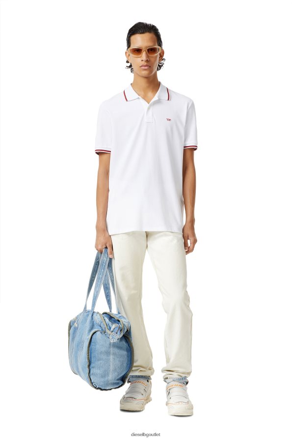 Diesel t-smith-d мъже FTRH4D225 облекло бяло