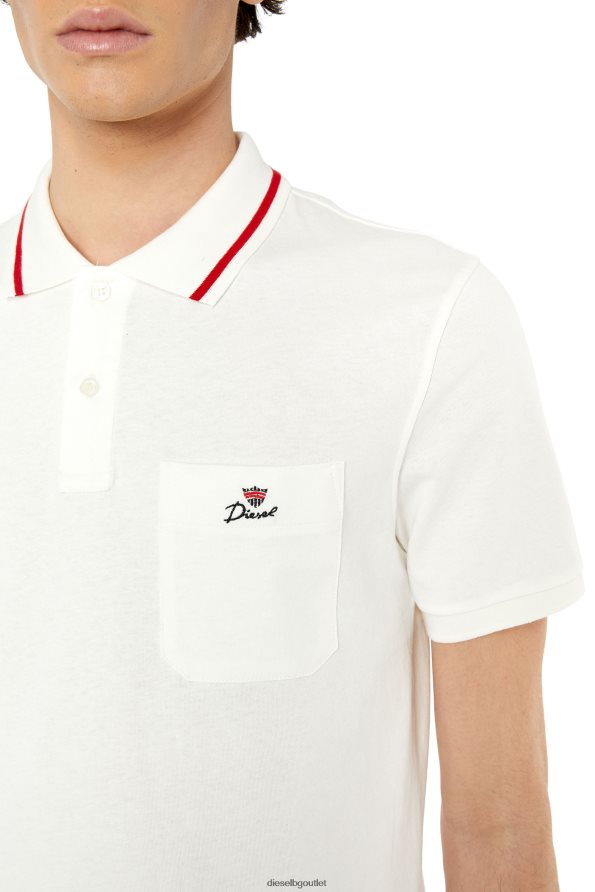 Diesel t-smith-poc мъже FTRH4D178 облекло бяло