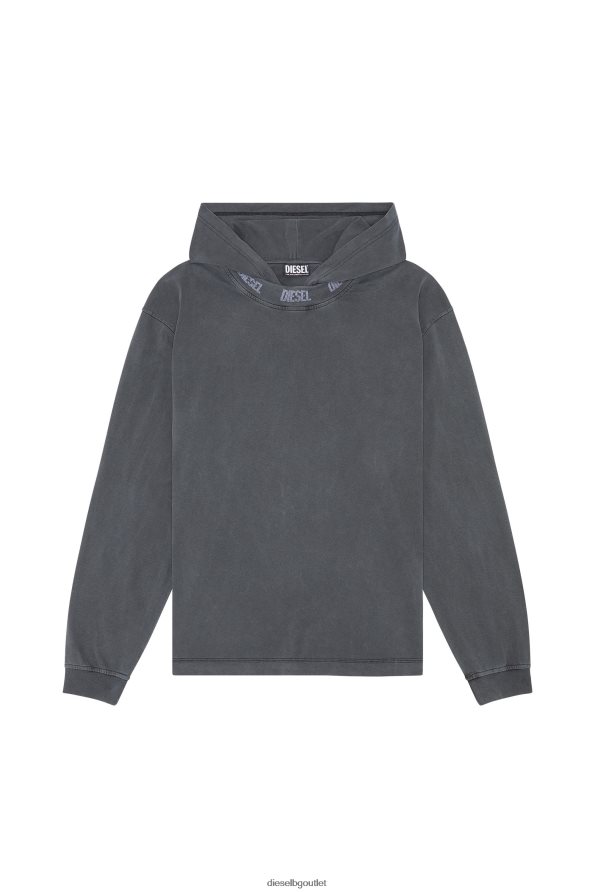 Diesel t-wahood-e1 мъже FTRH4D207 облекло черен