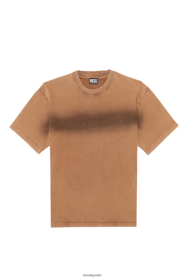 Diesel t-wash-c5 мъже FTRH4D208 облекло кафяво