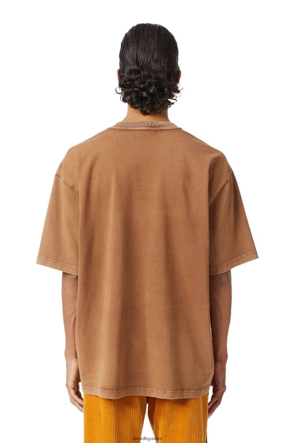 Diesel t-wash-c5 мъже FTRH4D208 облекло кафяво