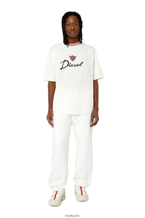Diesel t-wash-g6 мъже FTRH4D229 облекло бяло