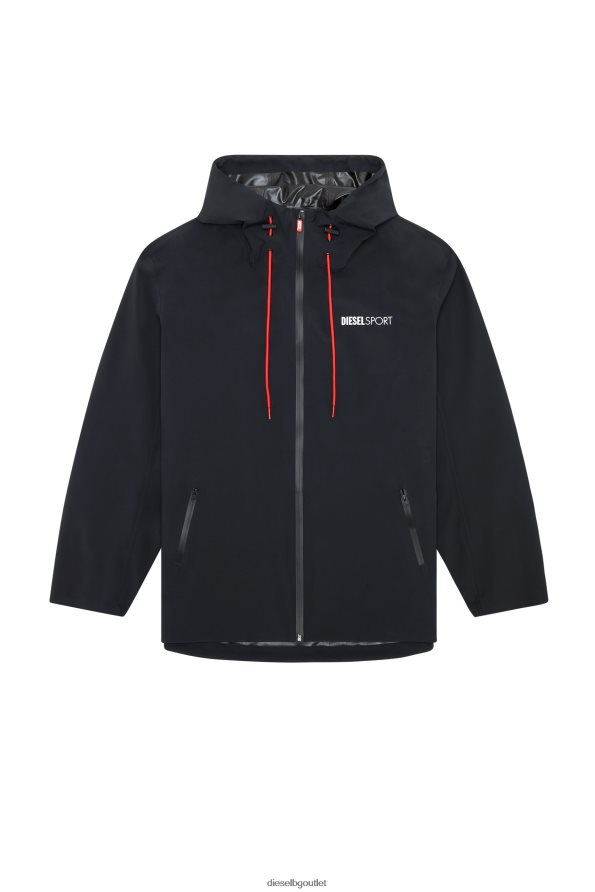 Diesel amwt-alan-wt38 мъже FTRH4D41 облекло черен