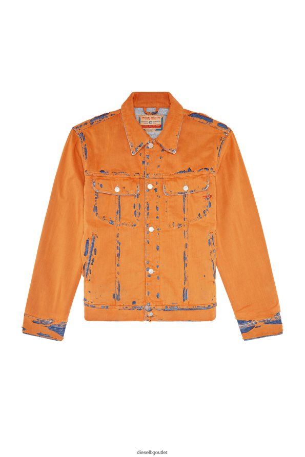 Diesel d-barcy-fsc1 мъже FTRH4D66 облекло оранжево