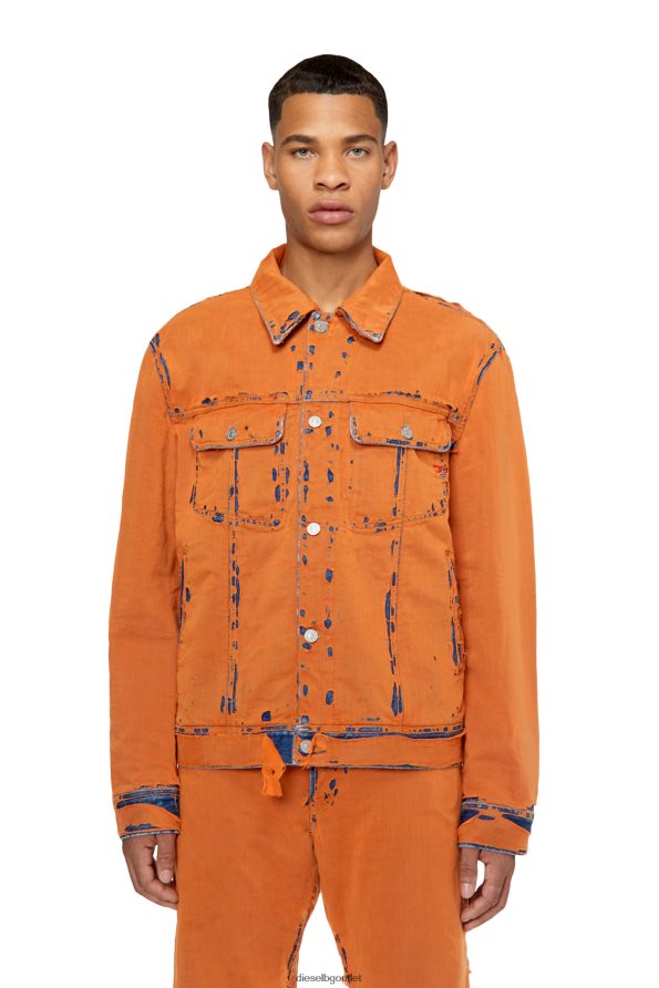 Diesel d-barcy-fsc1 мъже FTRH4D66 облекло оранжево