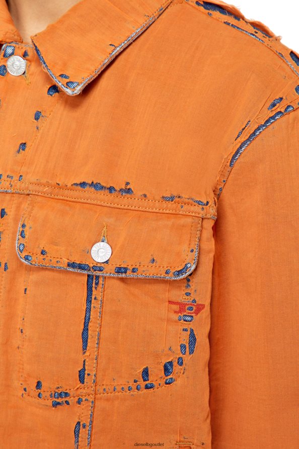 Diesel d-barcy-fsc1 мъже FTRH4D66 облекло оранжево