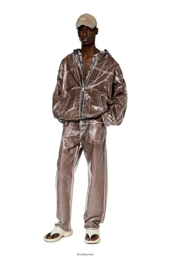 Diesel d-искра-fsc мъже FTRH4D78 облекло кафяво