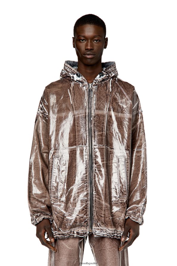 Diesel d-искра-fsc мъже FTRH4D78 облекло кафяво