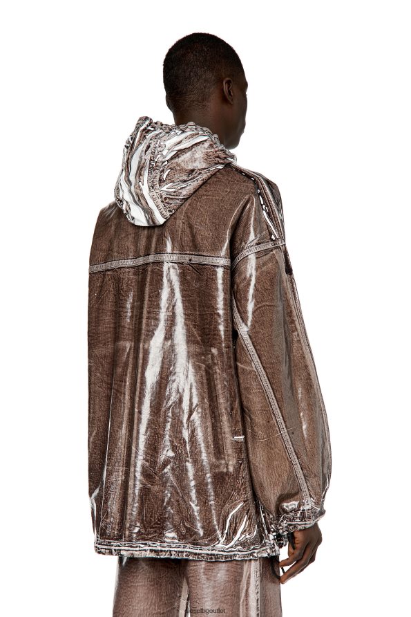 Diesel d-искра-fsc мъже FTRH4D78 облекло кафяво