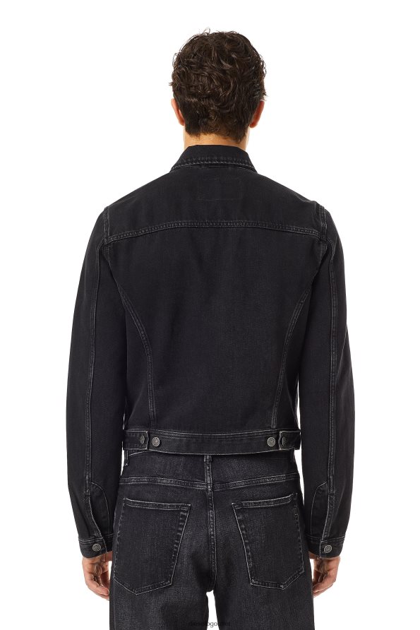 Diesel d-milo яке за шофьор на камион мъже FTRH4D45 облекло черно/тъмно сиво