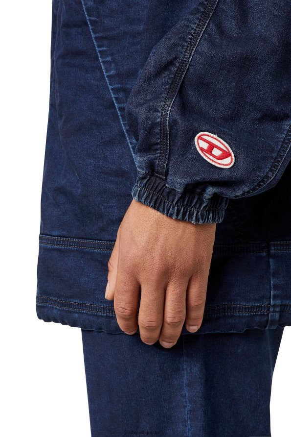 Diesel ветровка d-rodney joggjeans мъже FTRH4D37 облекло тъмно синьо