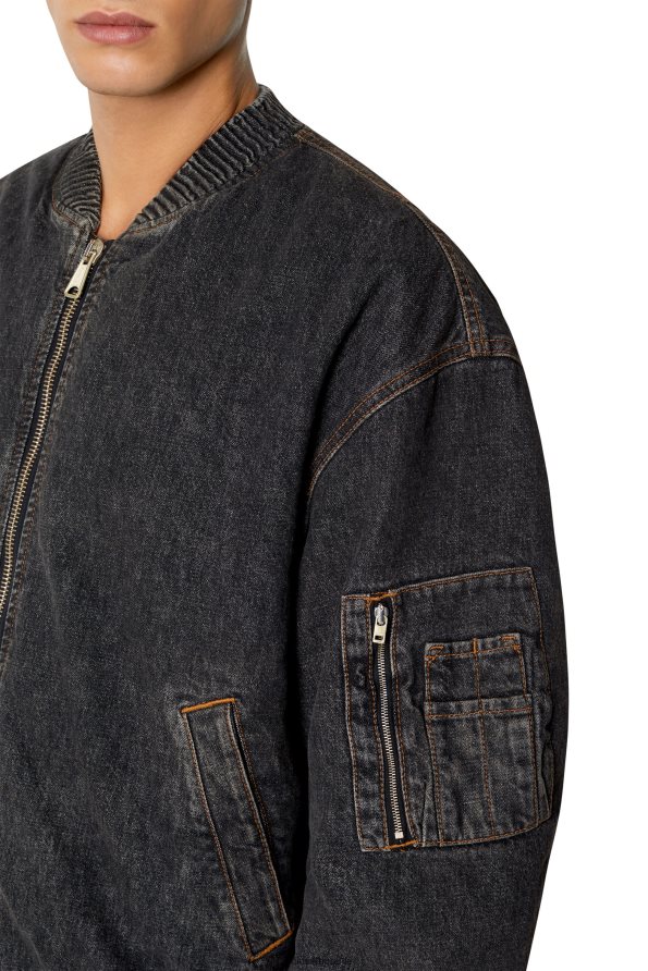 Diesel d-weltik мъже FTRH4D83 облекло черно/тъмно сиво