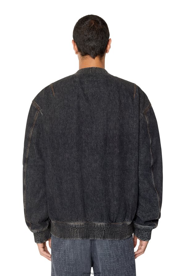 Diesel d-weltik мъже FTRH4D83 облекло черно/тъмно сиво