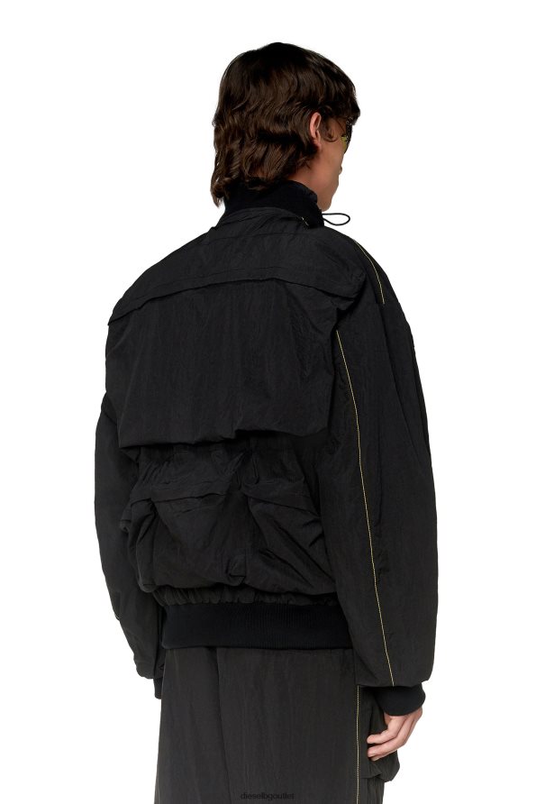 Diesel j-петно-късо мъже FTRH4D24 облекло черен