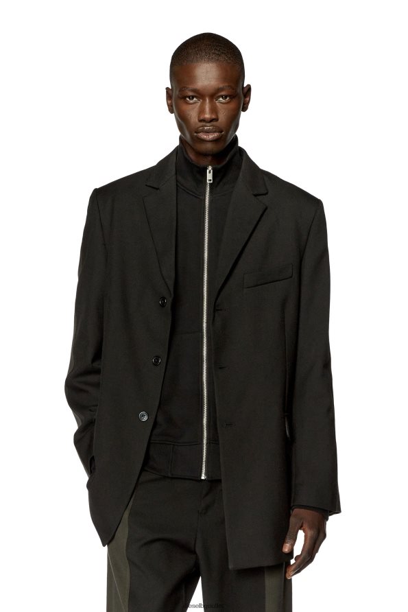 Diesel j-уорхолс мъже FTRH4D25 облекло черен